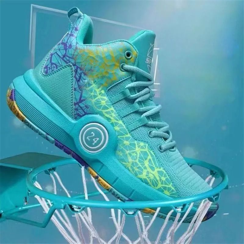 Pinnacle Men's New Fashion Sports Wind Basketball Style Flat Running Shoes