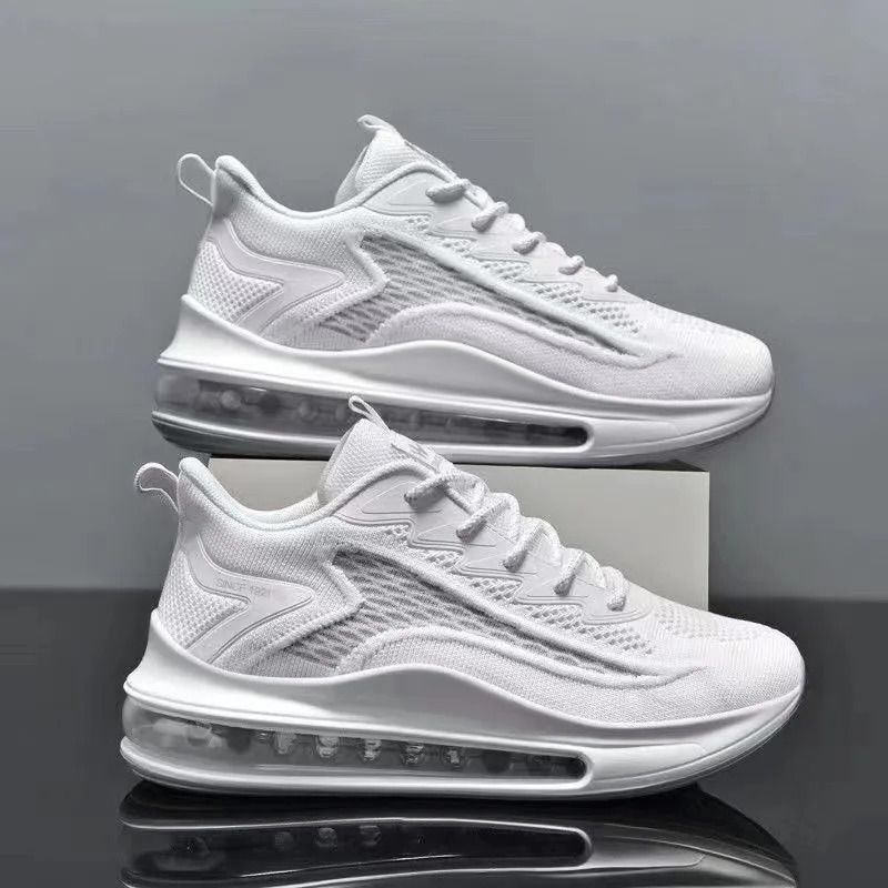 Pinnacle Spring Men's New Style Breathable White Shoes