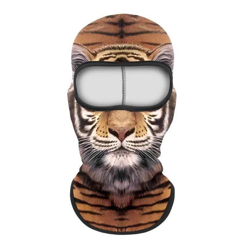 Hot Selling 3D Printed Full Face Cagoule Ski Mask Halloween Cosplay Skull Animal Balaclava