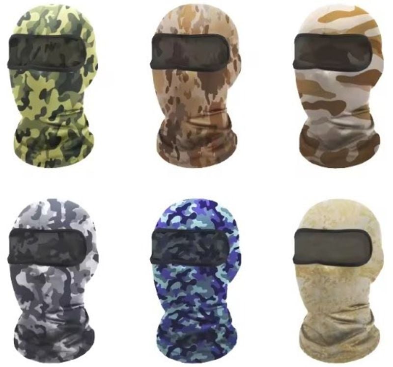 Full Face Camo Balaclava Ski Mask