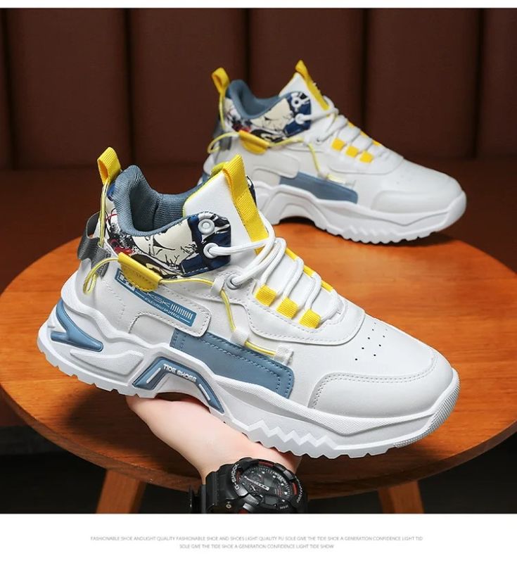 New Pinnacle Fashionable Breathable Sports Men's Shoes