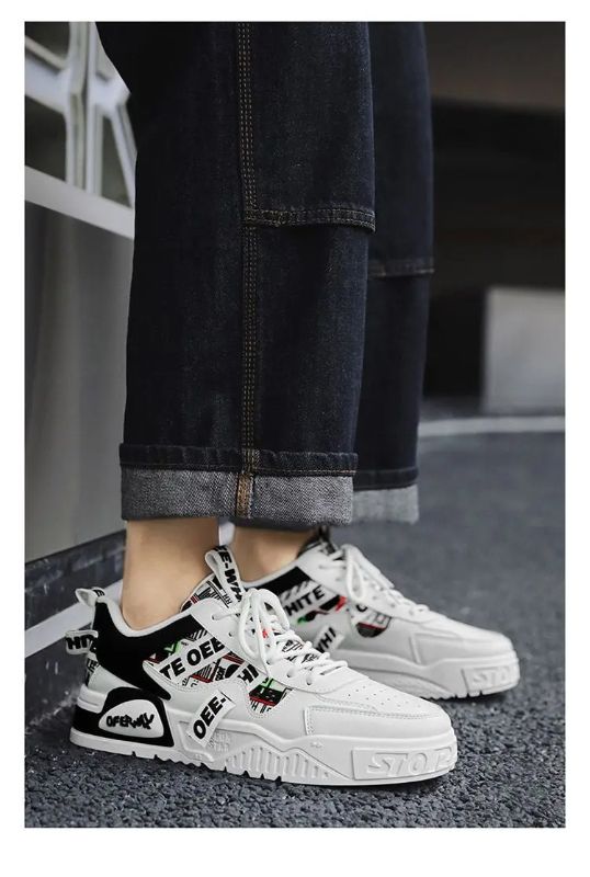 Pinnacle White Mens Shoes