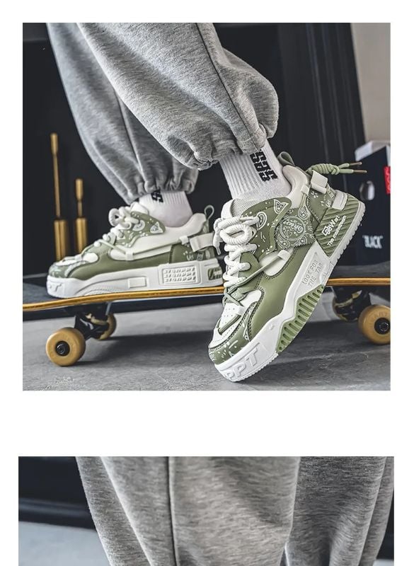 Pinnacle Mens Height Elevated Causal Shoes