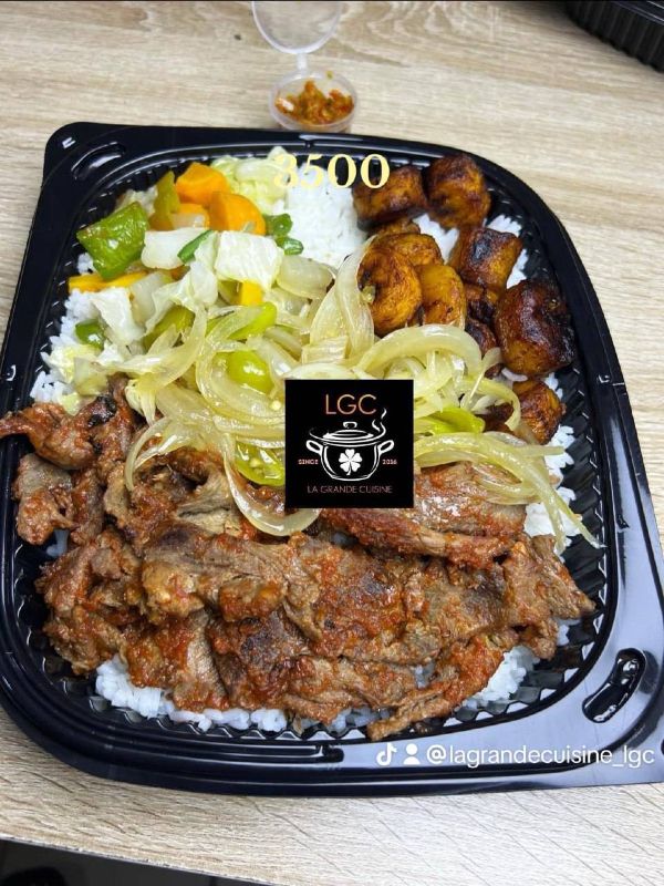 Riz blanc kedjenou poulet