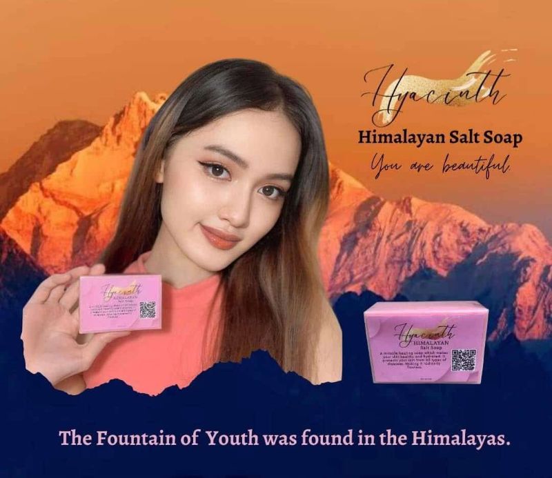 Hyacinth Himalayan Salt Soap