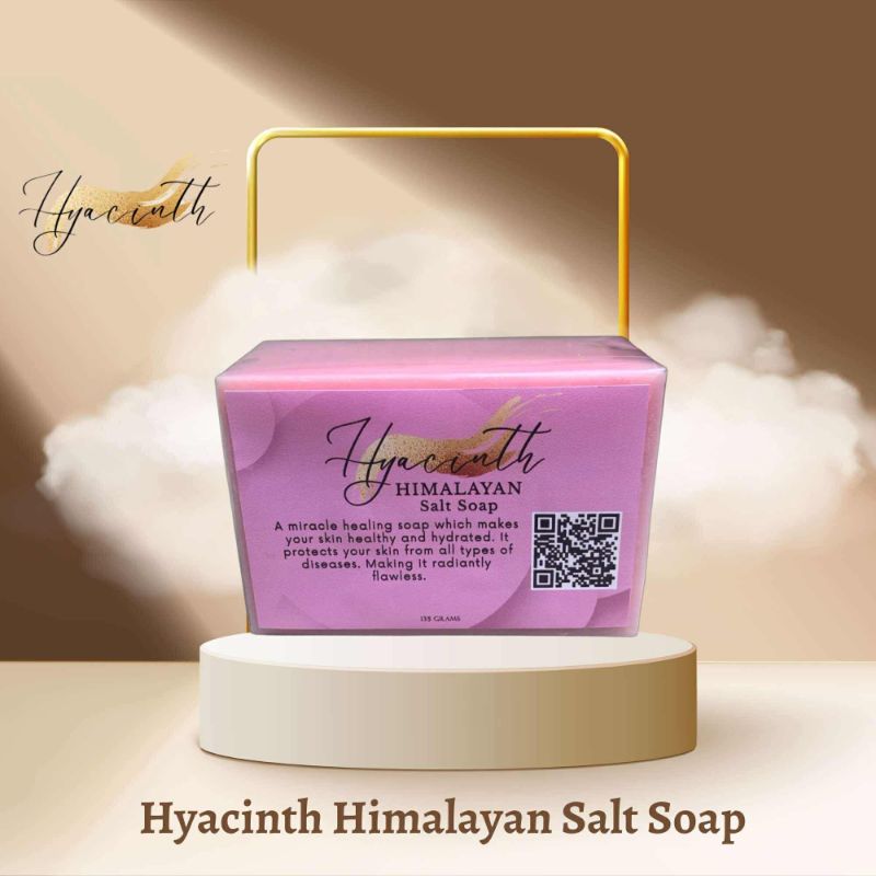 Hyacinth Himalayan Salt Soap