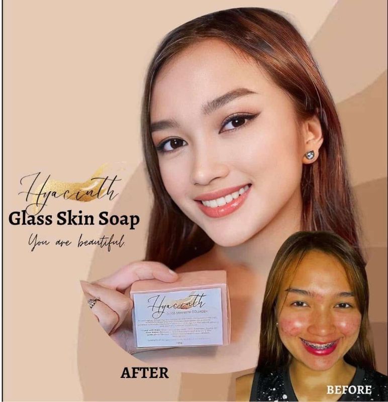 Hyacinth Glass Skin with Collagen Soap