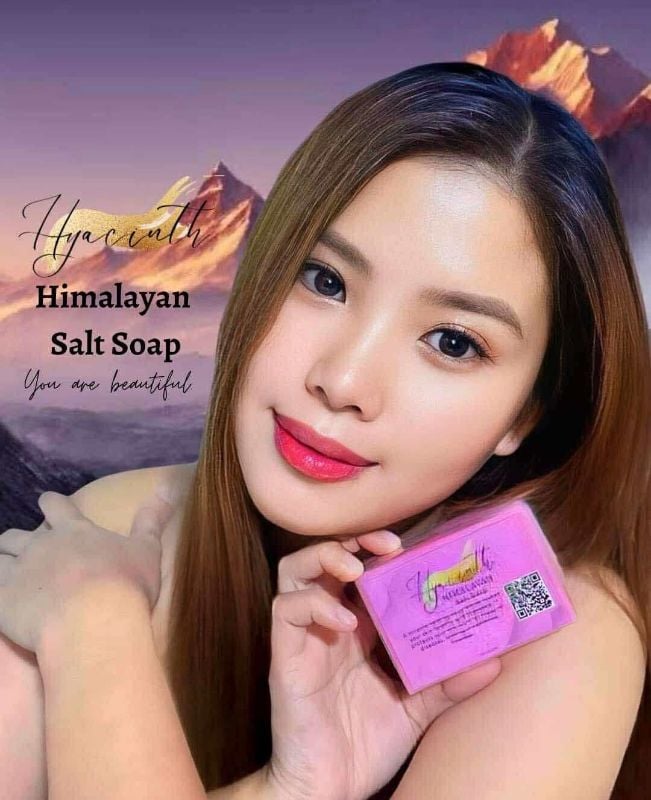 Hyacinth Himalayan Salt Soap
