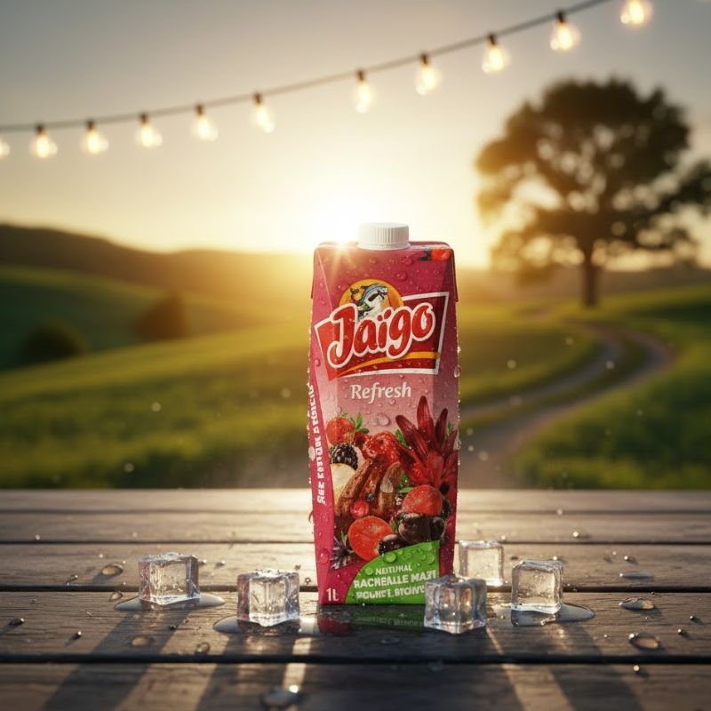 JAIGO  BRICK GROSEILLES PAYS FRUITS 2L