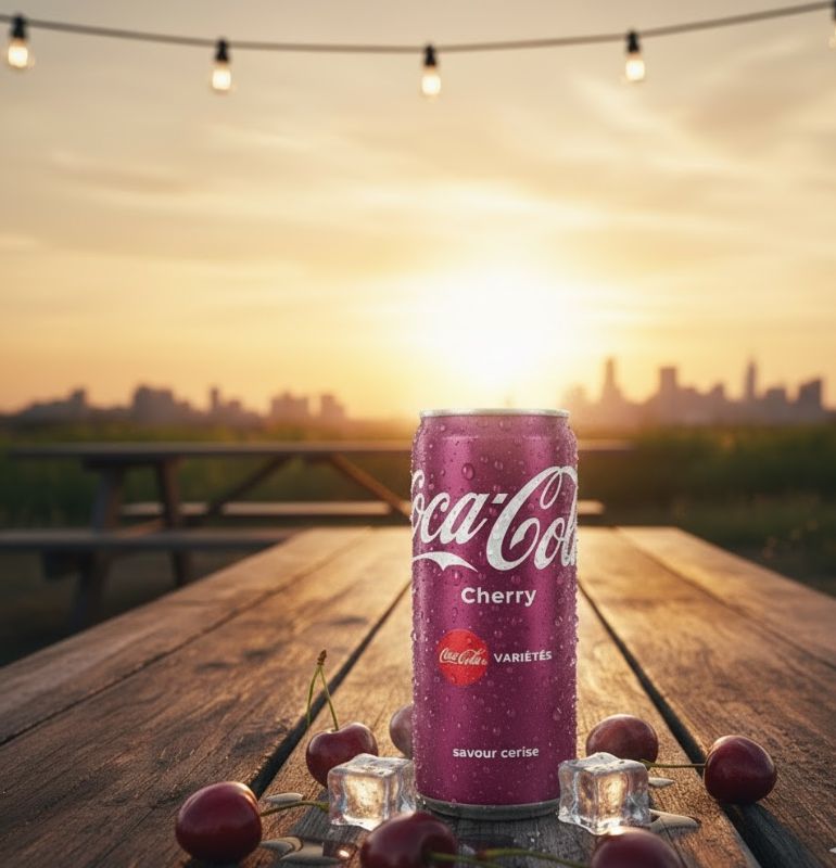 COCA COLA CHERRY BTE 33CL