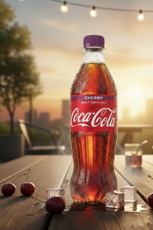 COCA COLA CHERRY 50CL