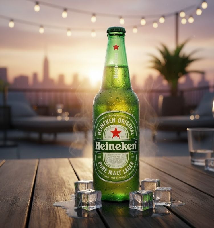 HEINEKEN 0° BLLE 25CL