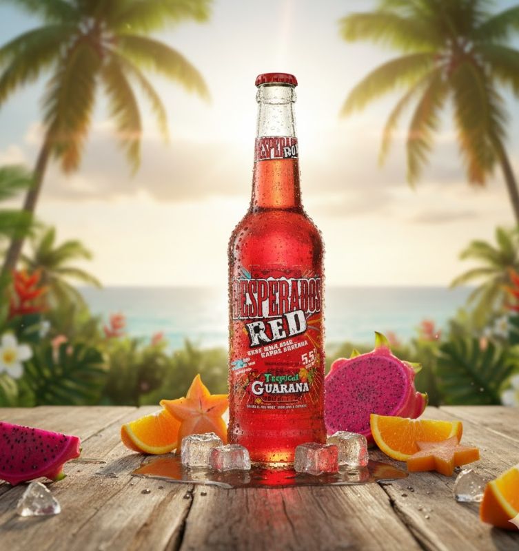 DESPERADOS RED BOUTEILLE  33 CL