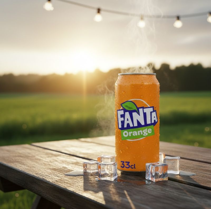 FANTA  ORANGE BTE 33CL