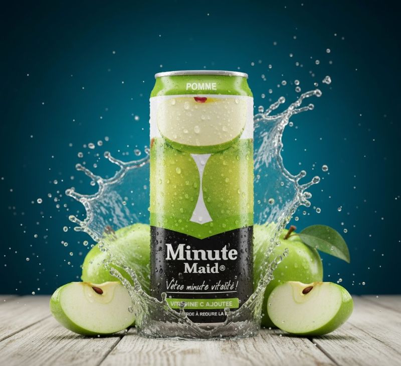 MINUTE MAID POMME BTE 33CL