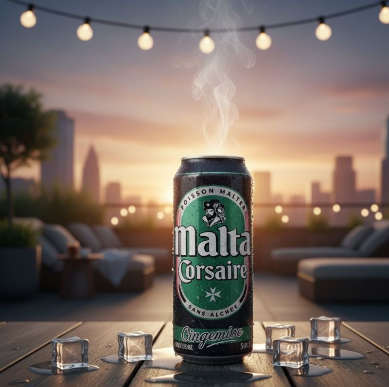 MALTA DU CORSAIRE GINGEMBRE VP 33CL