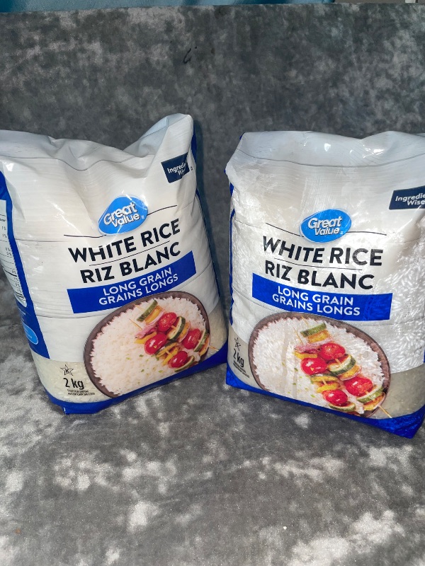 White Riz Blanc Rice (2kg)