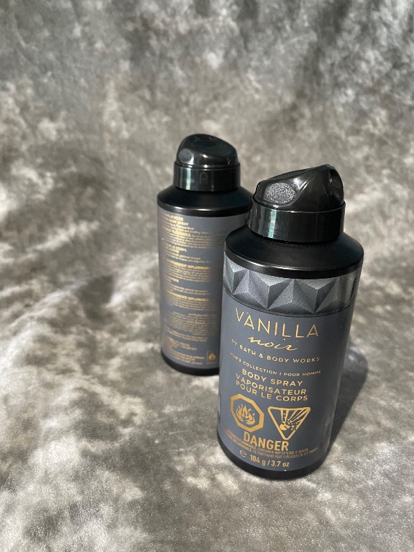 Bath & Body Works Men Spray (Noir Vanilla)