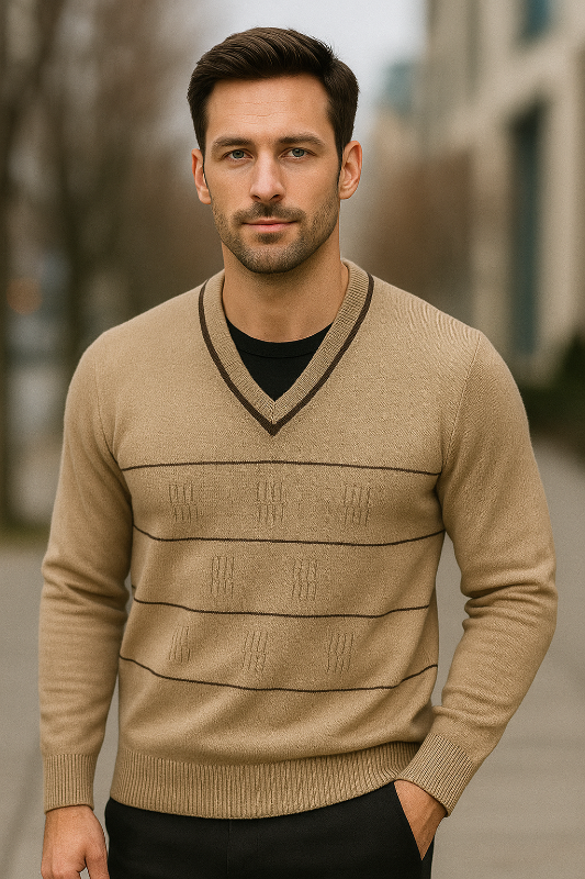 Pure Acrylic Wool Winter Full Sleeve Large Jersey For Men