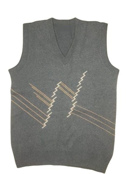 SleeveLess Sweater Wool For Men Navy Blue