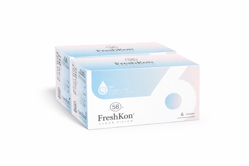 Freshkon Transparent Contact Lens