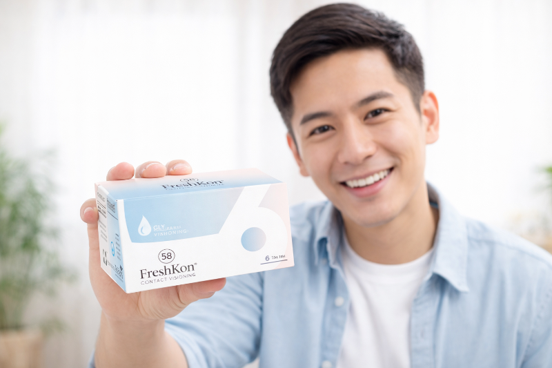 Freshkon Transparent Contact Lens