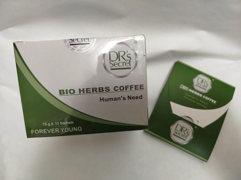 Café pour hommes Dr Secret Bio Herbs - 8 sachets