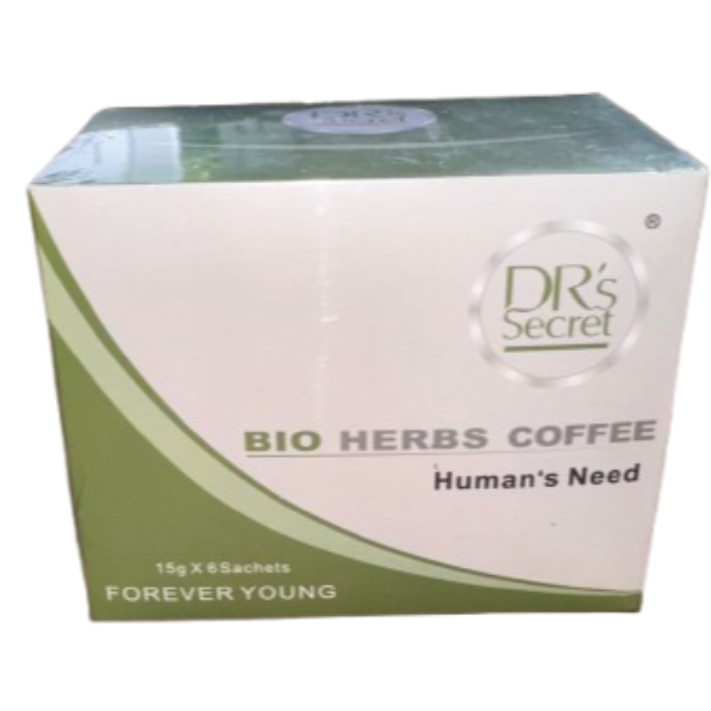 Café pour hommes Dr Secret Bio Herbs - 6 sachets