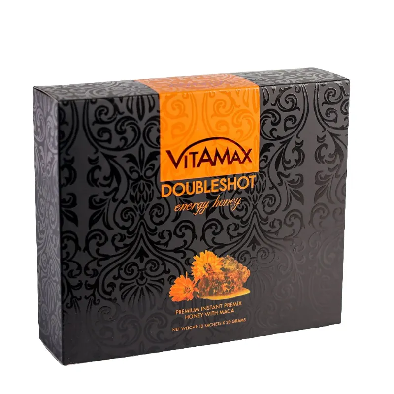 VITAMAX Miel Double Shot Endurance Homme 1 Boîte (10 Sachets)