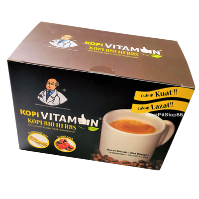 Kopi Vitamine Bio Herbes Original pour Homme  1 Boîte (10 Sachets)