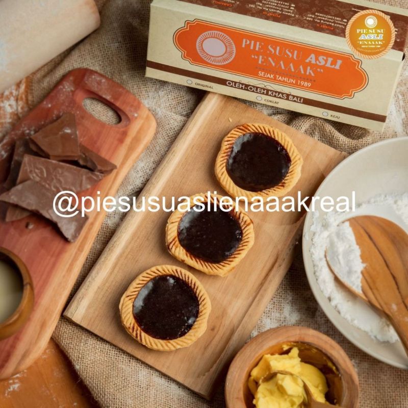 Pie Susu Coklat isi 10