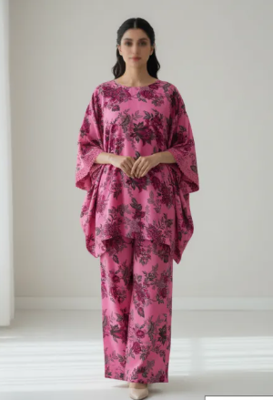 Unstitched Embroidered Three Piece Suit For Women Premium Dhanak Fabric