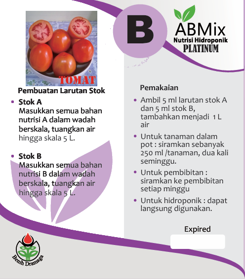 Pupuk AB Mix Tomat