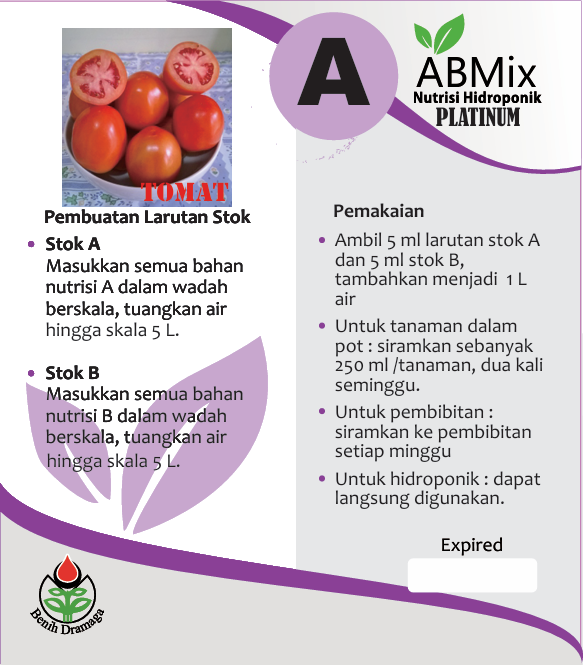 Pupuk AB Mix Tomat