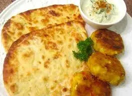 Maddi naan tikki