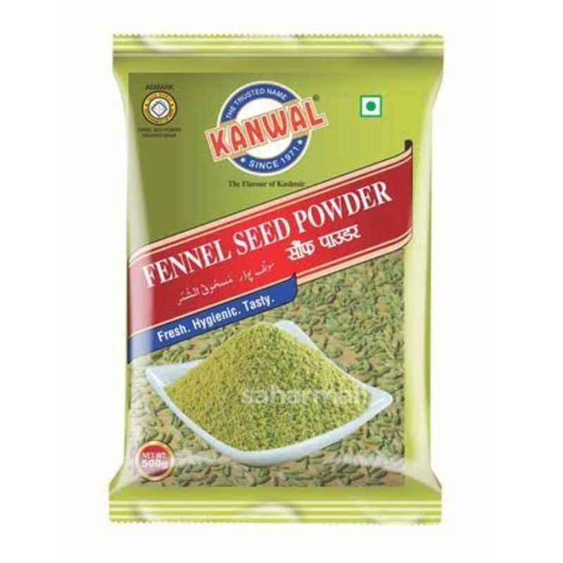 Kanwal Fennel seeds powder Sounf powder 500gm Pack