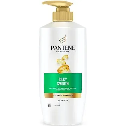Pantene Silky Smooth Intensively Hydrates For Smooth Friz Tamed Hair 650ml