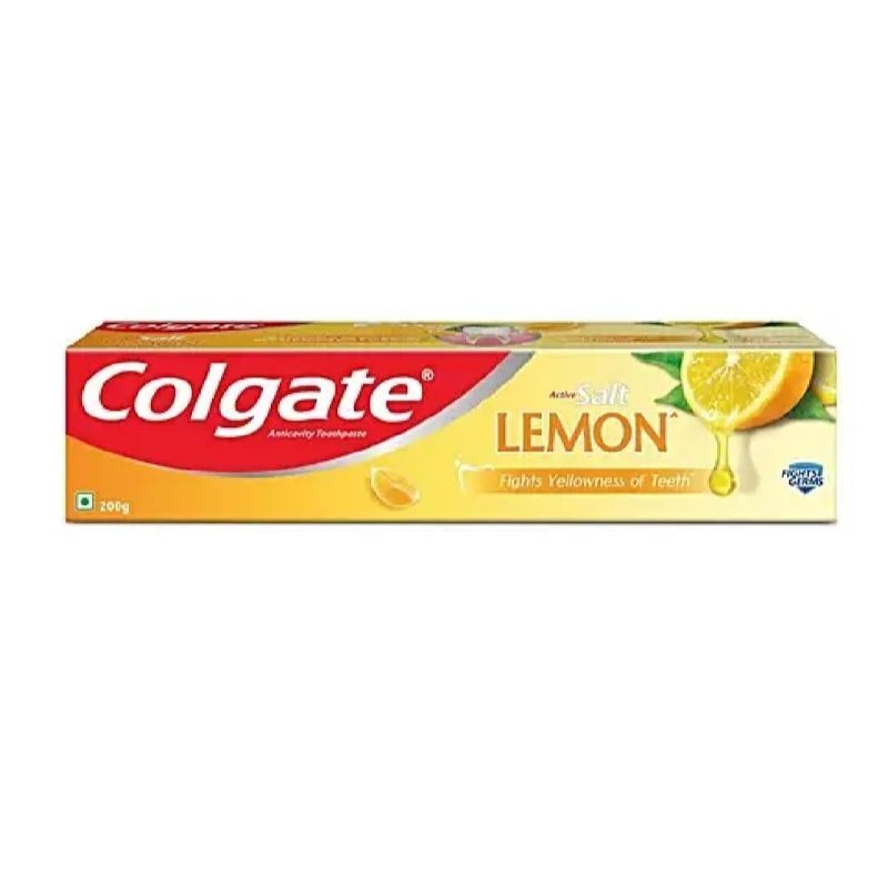 Colgate Active Salt Lemon Toothpaste 200gm