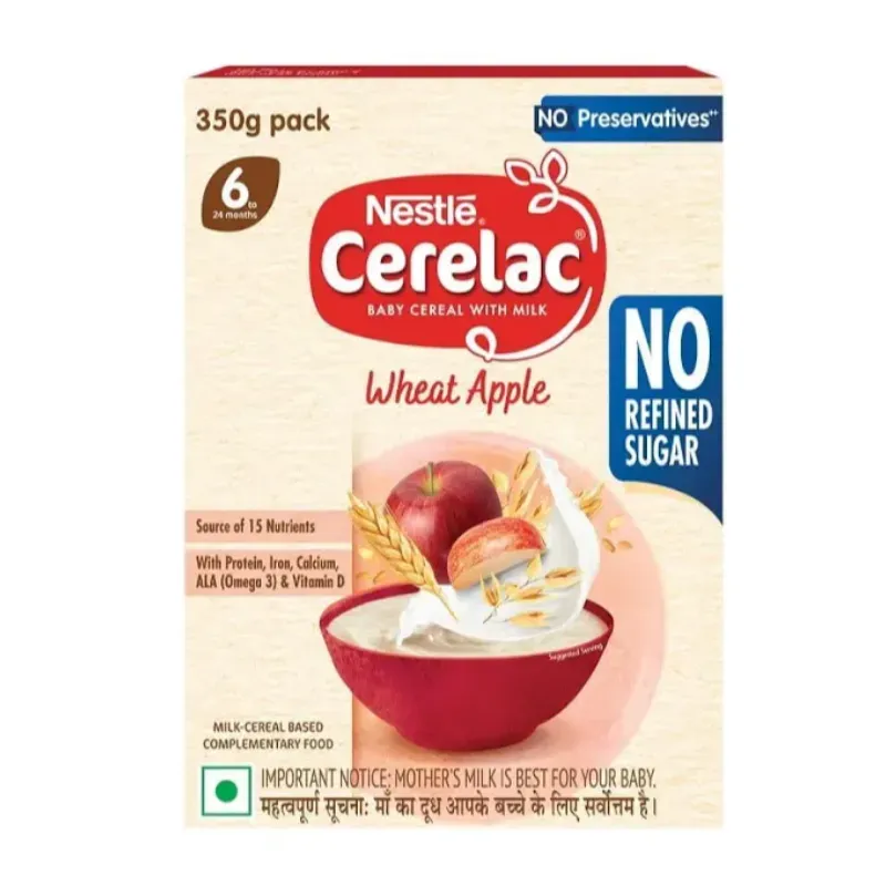 Cerelac Wheat Apple From 6-24 Months