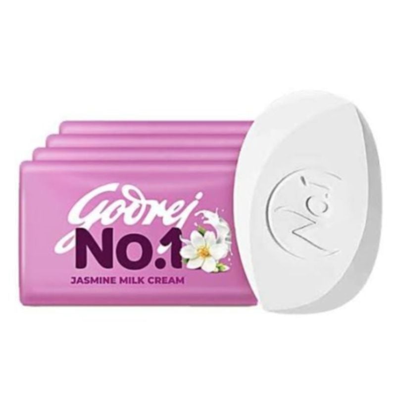 Godrej No1 soap 4+1 pack Jasmine Milk cream