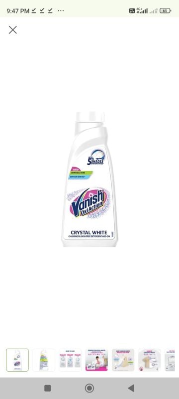 Vanish Liquid Crystal White 100ml