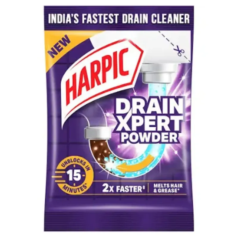 Harpic Drain Xpert Powder Drain cleaner