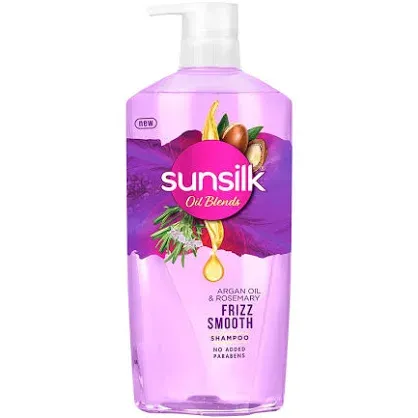 Sunsilk Oil Blends Frizz Smooth Shampoo with Argan & Rosemary Oil