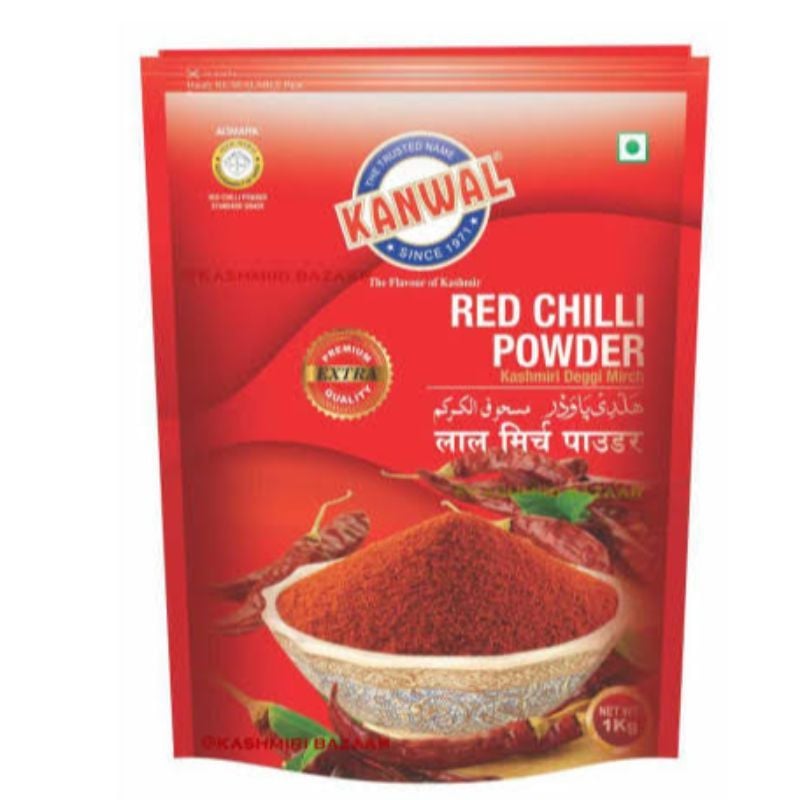 Red chilli powder Kanwal Mirchi Super 1kg pack