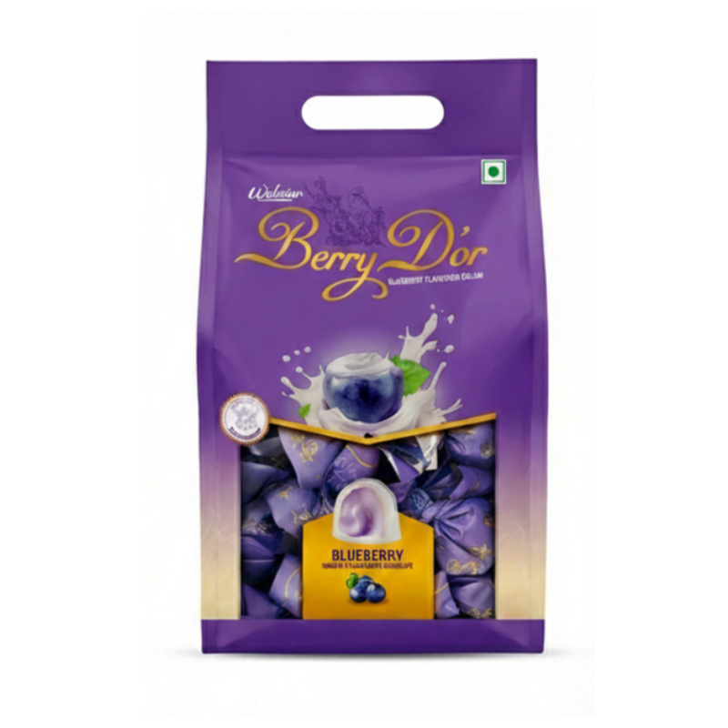 Wobnair Berry Dor Blueberry Flavour cream Toffee