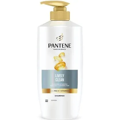 Pantene Lively Clean Shampoo 650ml