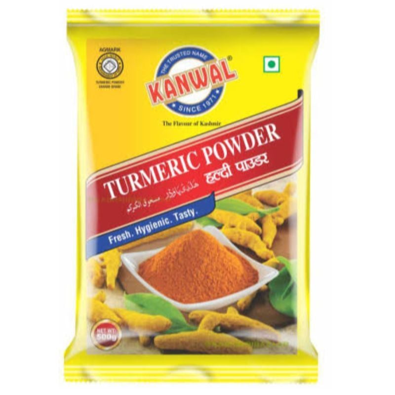 Turmeric Haldi powder Kanwal 500gm Pack