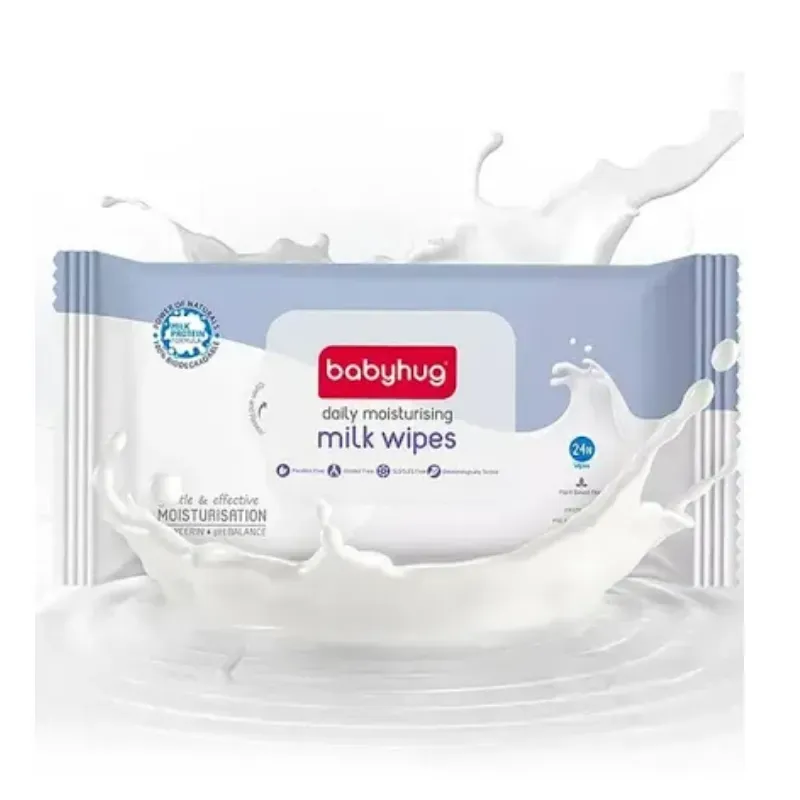 Baby Hug 72wipes Daily Moisturising Milky wipes