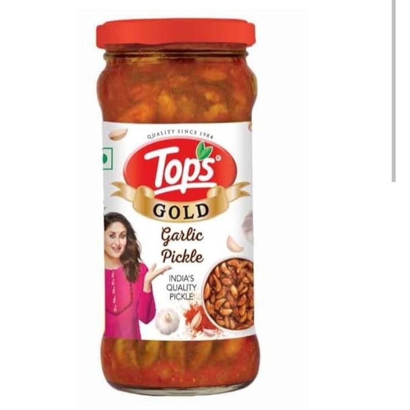 Tops Garlic pickle 375gm