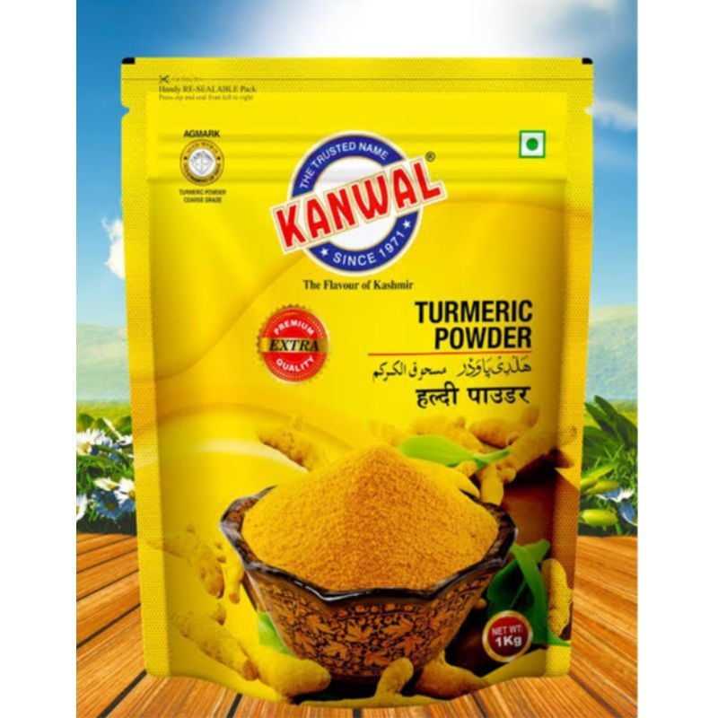 Turmeric Powder Kanwal Super 1kg pack